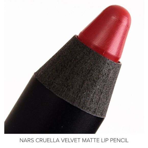 NARS Velvet Matte Lip Pencil shade Cruella Red Long Lasting-Discontinued - Picture 3 of 6